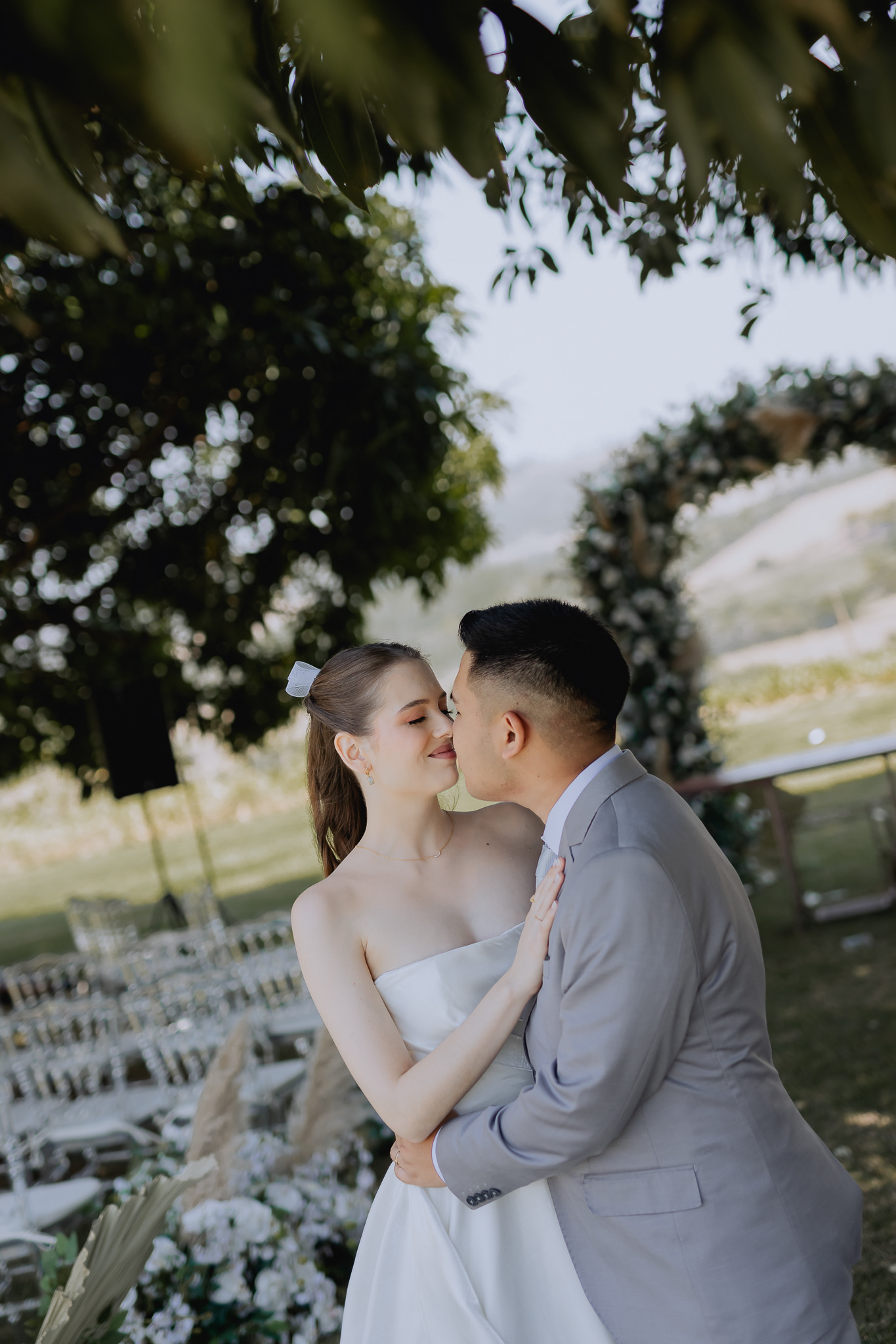 Cena do buffet em casamento Buffet Brandão